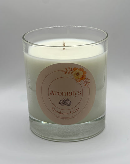 Bougie Framboise Litchi