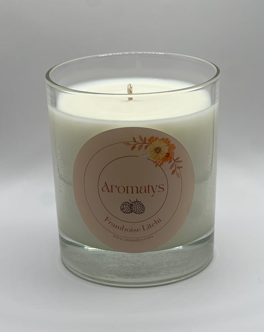 Bougie Framboise Litchi